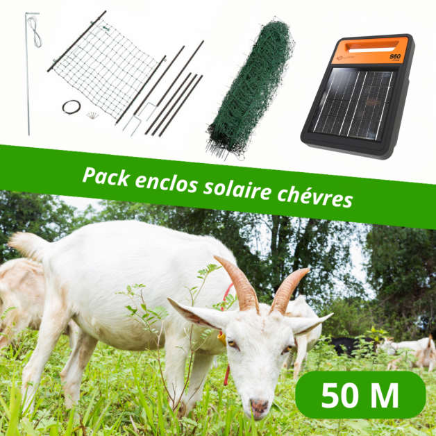 Filet ou pack électrique pour chèvre ou mouton Filet ou pack électrique pour chèvre ou mouton
