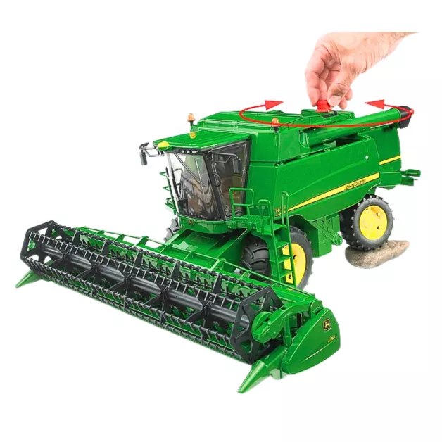 Moissonneuse batteuse miniature John Deere T670i – Jouet Bruder Moissonneuse batteuse miniature John Deere T670i – Jouet Bruder