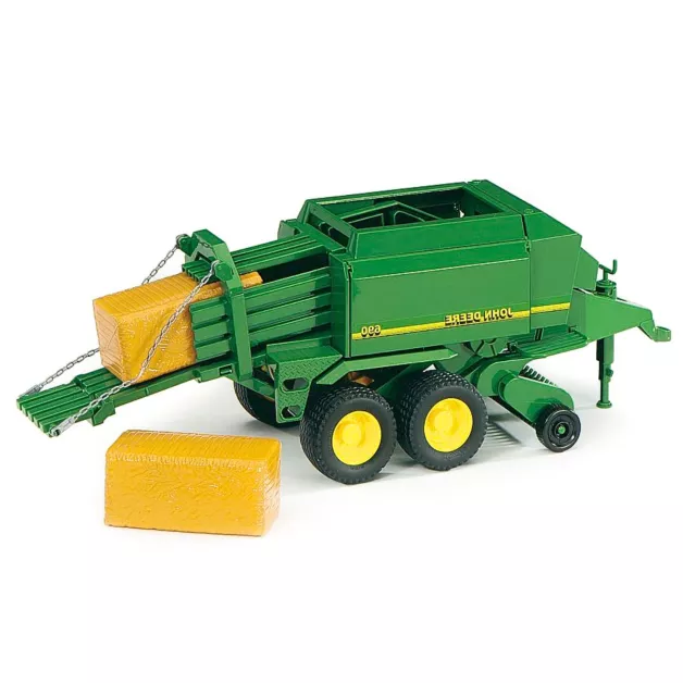 Presse à ballots carrés ou ronds John Deere – jouet Bruder