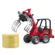 Mini chargeur jouet Bruder Schäffer 2034 rouge 02190