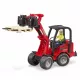 Mini chargeur jouet Bruder Schäffer 2034 rouge 02190