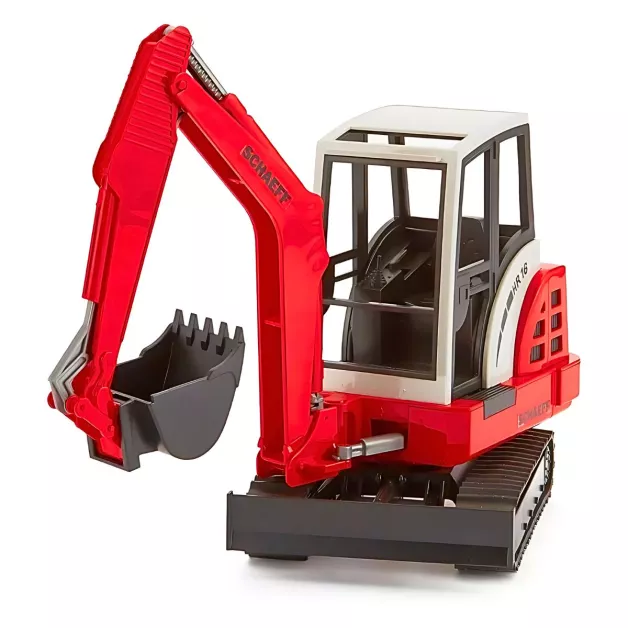 Mini pelle Schaeff HR 16 rouge jouet Bruder 02432