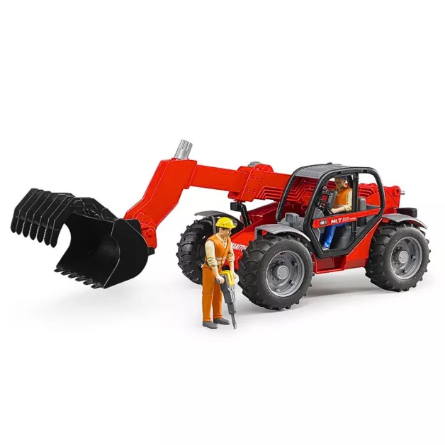 Manitou MLT 633 jouet Bruder rouge 02125