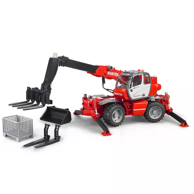 Manitou MLT 633 jouet Bruder rouge 02125