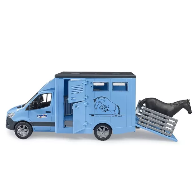 Camion Mercedes Sprinter transport cheval jouet Bruder 0253 Camion Mercedes Sprinter transport cheval jouet Bruder 0253