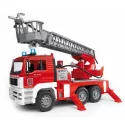 Camion de pompier MAN avec échelle et lance incendie jouet Bruder 02771