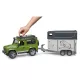 Jeep Land Rover Defender avec van et cheval jouet Bruder 02592 Jeep Land Rover Defender avec van et cheval jouet Bruder 02592