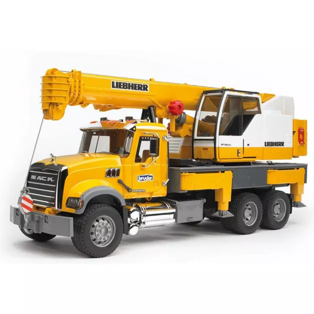 Camion Scania avec grue Liebherr intégrée jouet Bruder 035709