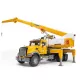 Camion Scania avec grue Liebherr intégrée jouet Bruder 035709