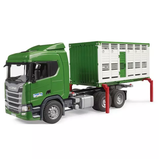 Camion de transport de bétail Scania R Series Bruder Camion de transport de bétail Scania R Series Bruder