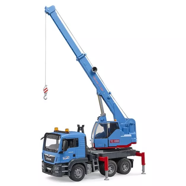 Camion-grue MAN TGS avec treuil fonctionnel
