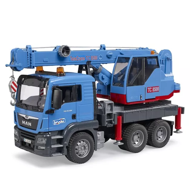 Camion-grue MAN TGS avec treuil fonctionnel