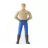 Figurine jouet Bruder 1:16 : Modèle:Homme jean bleu