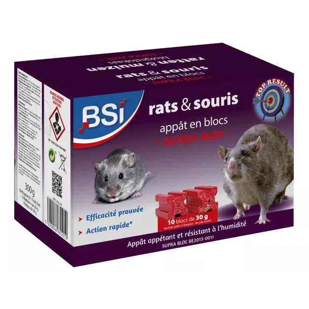 Rodi Kill de BSI appâts pâteux contre rats et souris - 900 grammes