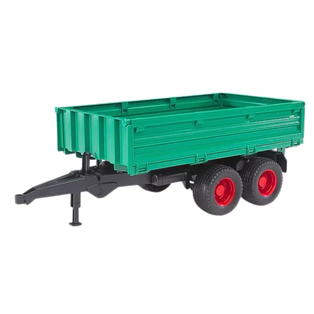 Remorque de transport à essieux tandem avec panneau amovible