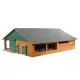 Fermes en bois avec loges, stabulations et hangar Kids Globe