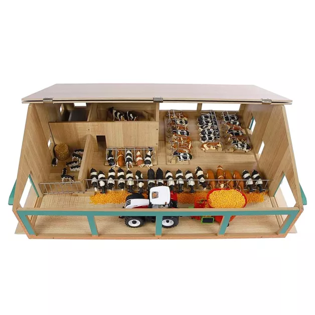 Fermes en bois avec loges, stabulations et hangar Kids Globe