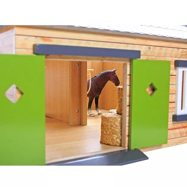 Ecurie avec boxes pour chevaux jouet Kids Globe Farming Ecurie avec boxes pour chevaux jouet Kids Globe Farming
