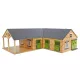 Ecurie avec boxes pour chevaux jouet Kids Globe Farming Ecurie avec boxes pour chevaux jouet Kids Globe Farming