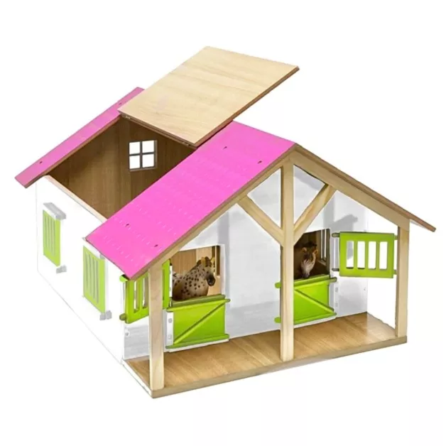 Ecurie avec boxes pour chevaux jouet Kids Globe Farming Ecurie avec boxes pour chevaux jouet Kids Globe Farming