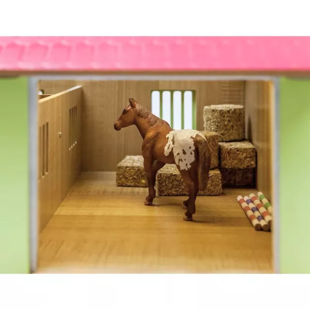 Ecurie avec boxes pour chevaux jouet Kids Globe Farming Ecurie avec boxes pour chevaux jouet Kids Globe Farming