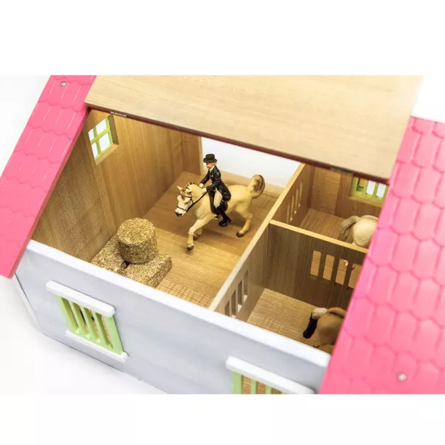 Ecurie avec boxes pour chevaux jouet Kids Globe Farming Ecurie avec boxes pour chevaux jouet Kids Globe Farming