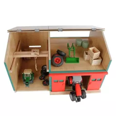 Atelier avec espace de rangement