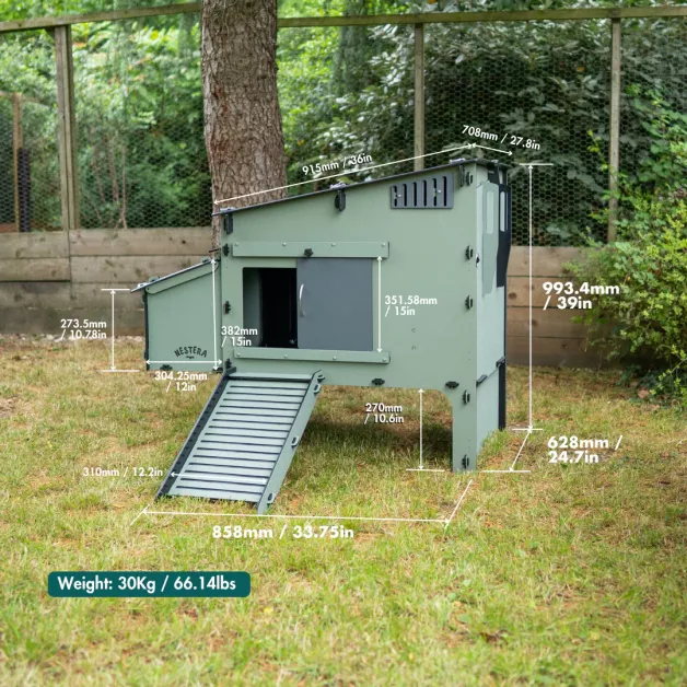 New modèle de poulailler Nestera