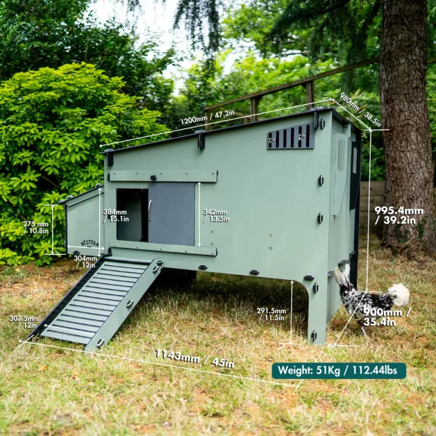 New modèle de poulailler Nestera