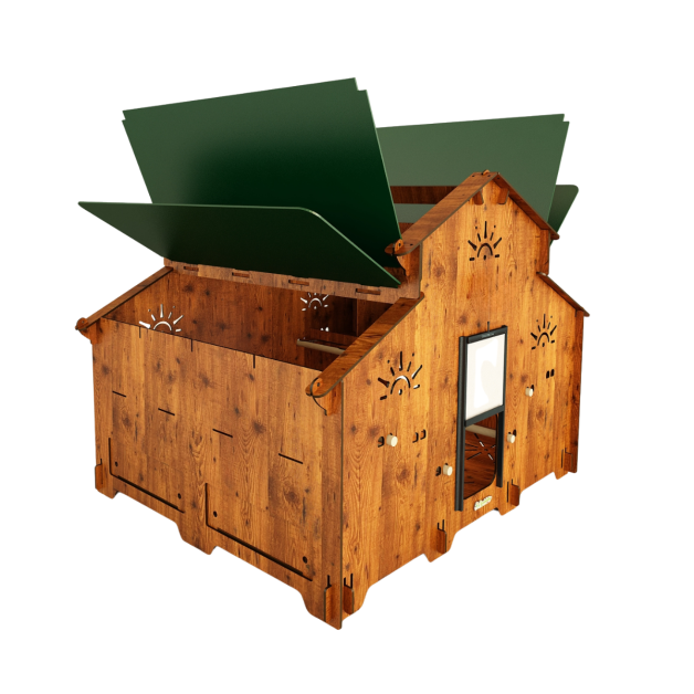 poulailler HPL 25 poules - module de base