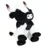 Peluche Vache “Pia” : Mod&egrave;le:Vache Pie noir 25 CM