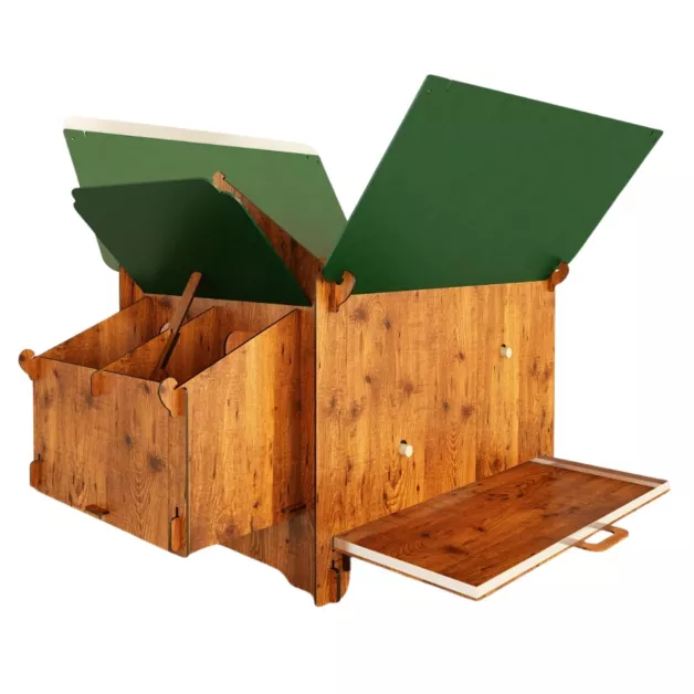 Poulailler en HPL haute qualité anti poux rouges