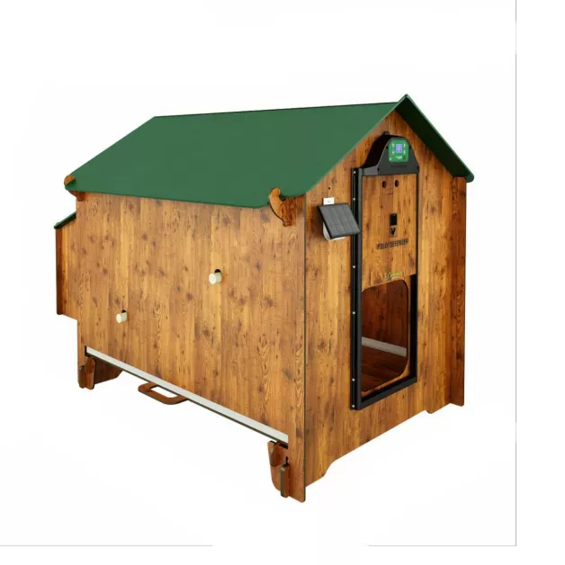 Poulailler en HPL haute qualité anti poux rouges