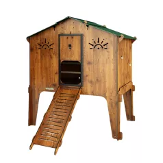 Poulailler en HPL haute qualité anti poux rouges