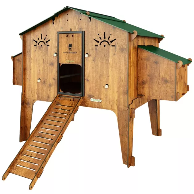 Poulailler en HPL haute qualité anti poux rouges