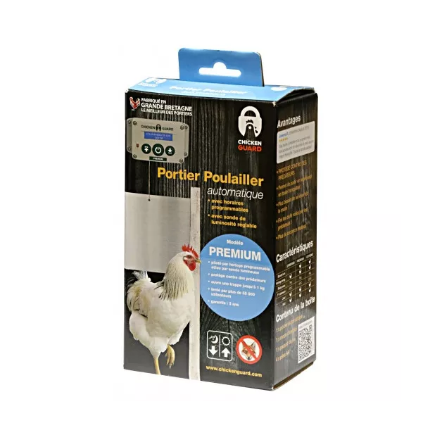Portier automatique pour poulailler Chicken Gard standard 1 kg Portier automatique pour poulailler Chicken Gard standard 1 kg