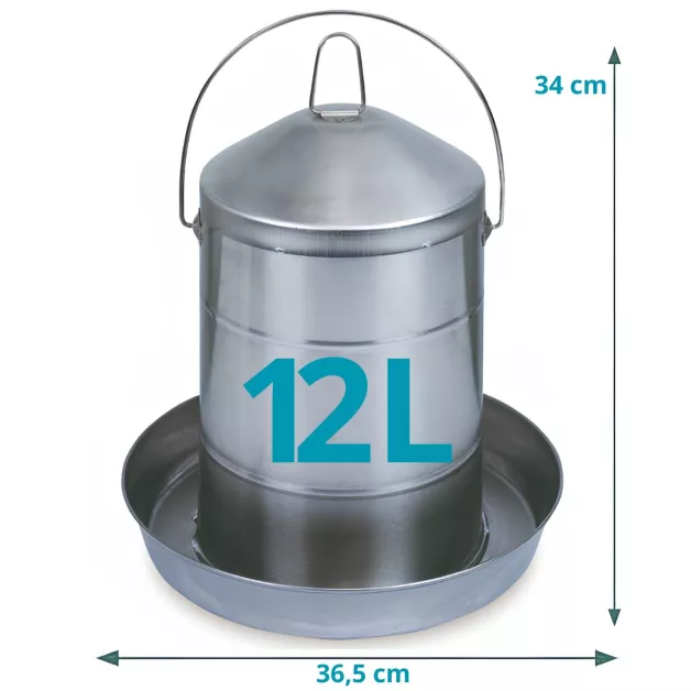 Abreuvoir inox double paroi