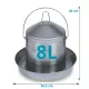 Abreuvoir inox double paroi