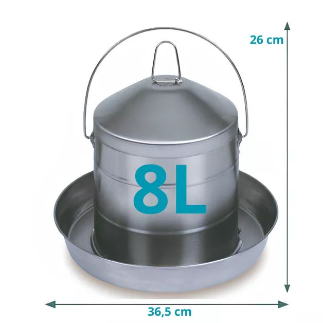 Abreuvoir inox double paroi