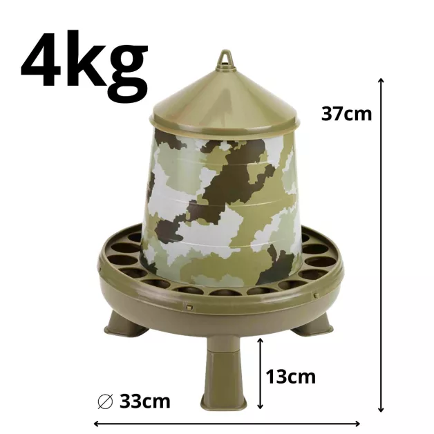Mangeoire camouflage 4 kg Gaun