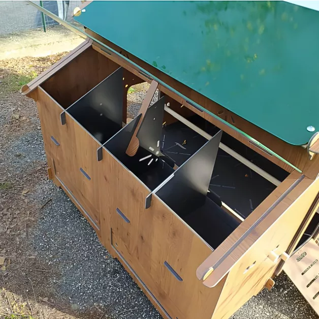 poulailler HPL 25 poules - module de base