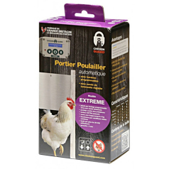 Portier automatique pour poulailler Chicken Gard standard 1 kg