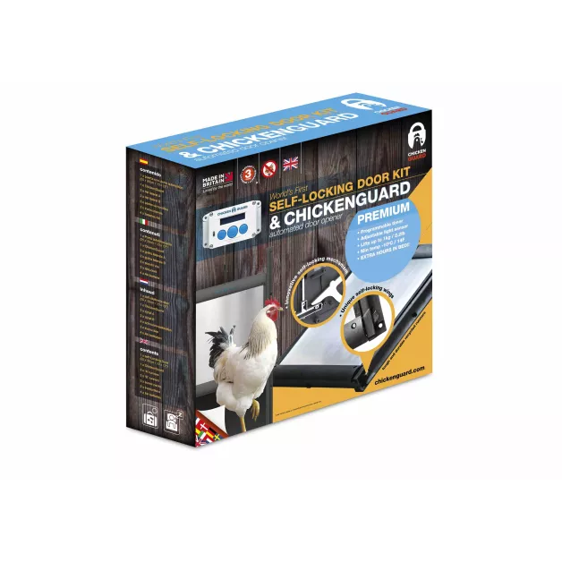 Portier automatique pour poulailler Chicken Gard standard 1 kg Portier automatique pour poulailler Chicken Gard standard 1 kg