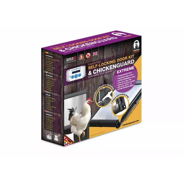 Portier automatique pour poulailler Chicken Gard standard 1 kg Portier automatique pour poulailler Chicken Gard standard 1 kg