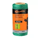 Cordon électrifiable 2 mm Gallagher Vidoflex 3 Vert et Terra