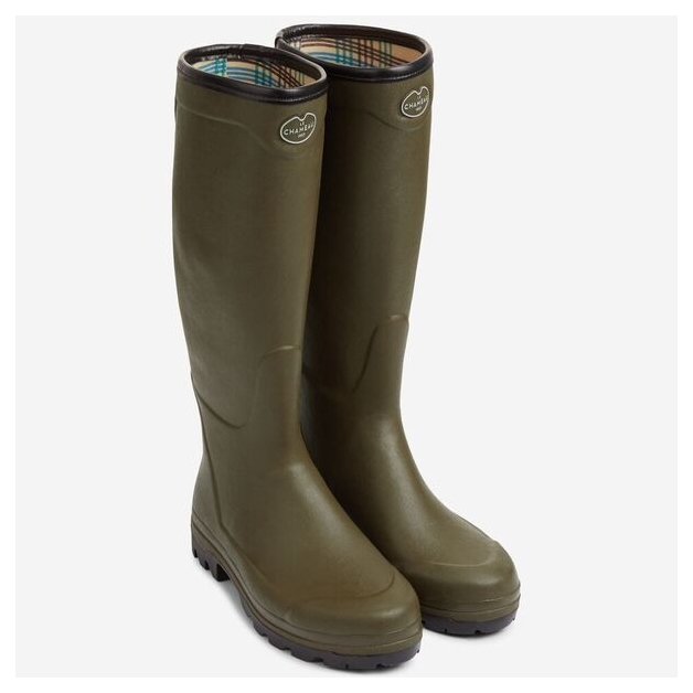 Bottes Le Chameau Country XL vert olive