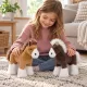 Peluche Cheval debout 23 cm