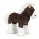 Peluche Cheval debout 23 cm