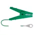 Câble raccordement appareil vers clôture - Pince isolée : Produit:Pince verte seule