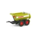 Benne remorque pour tracteurs à pédales jouet Rolly Toys : Remorques et tonneaux:Terrassement Claas